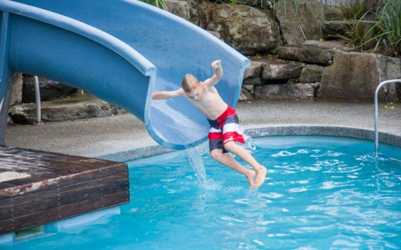 Waihi Beach Top 10 Holiday Park Full Service Camp New Zealand